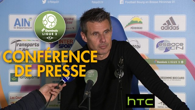 Conférence de presse FBBP 01 - US Orléans (0-0) : Hervé DELLA MAGGIORE (BBP) - Olivier FRAPOLLI (USO) - 2016/2017