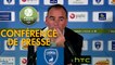 Conférence de presse Chamois Niortais - FC Sochaux-Montbéliard (2-0) : Denis RENAUD (CNFC) - Albert CARTIER (FCSM) - 2016/2017