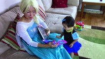 Frozen Anna becomes Baby w Spiderman Elsa Maleficent Spiderbaby Funny Superhero video