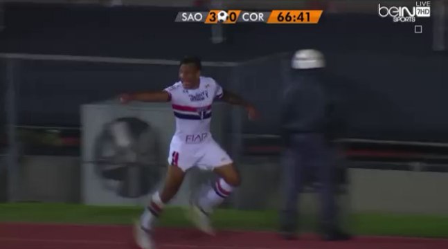 Andres Chavez Golaaaaaaazo , Goal - Sao Paulo Futebol Clube 3-0 Paulista Corinthians - (05/11/2016)