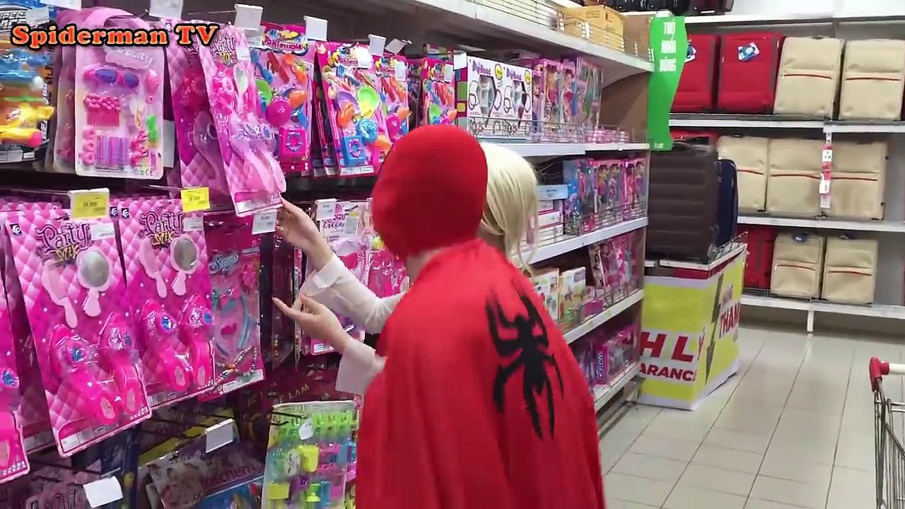 Spiderman Egyptian mummy Frozen Elsa horror Black Spiderman Joker Fun Superheroes movie for kids