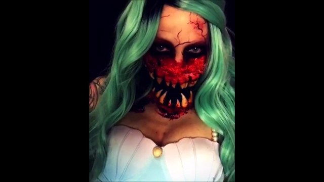 Ok, c'est le maquillage le plus flippant que je connaisse !