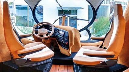 Cette caravane vaut plus de 2 millions de dollars. L'intérieur est digne d'un grand hôtel de luxe!