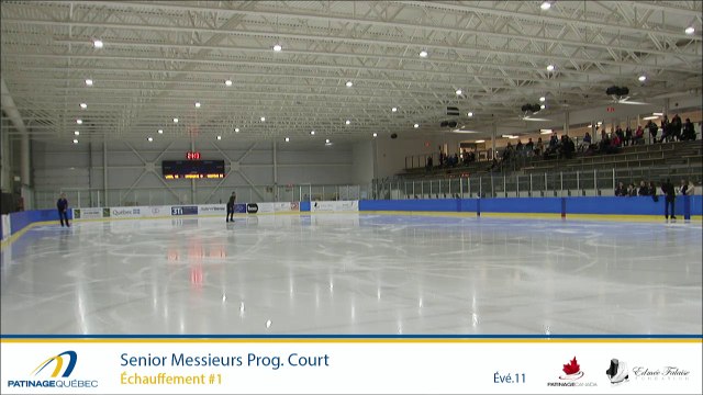 Championnats A de la section Québec 2017 - Glace 4, Senior Messieurs prog. court