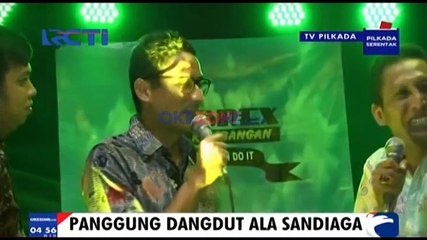 Panggung Dangdut Ala Sandiaga Uno