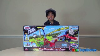Thomas & Friends TrackMaster Sky-High Bridge Jump Playset Toy Trains for Kids Ryan ToysReview-BlhZQNe2MR4