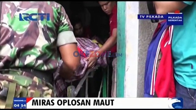 Remaja SMP Tewas karena Miras Oplosan