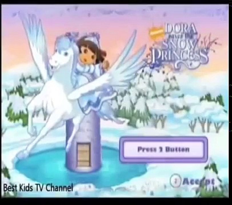 Dora the Explorer 3D - Saves the Snow Princess - Full English Kids Game