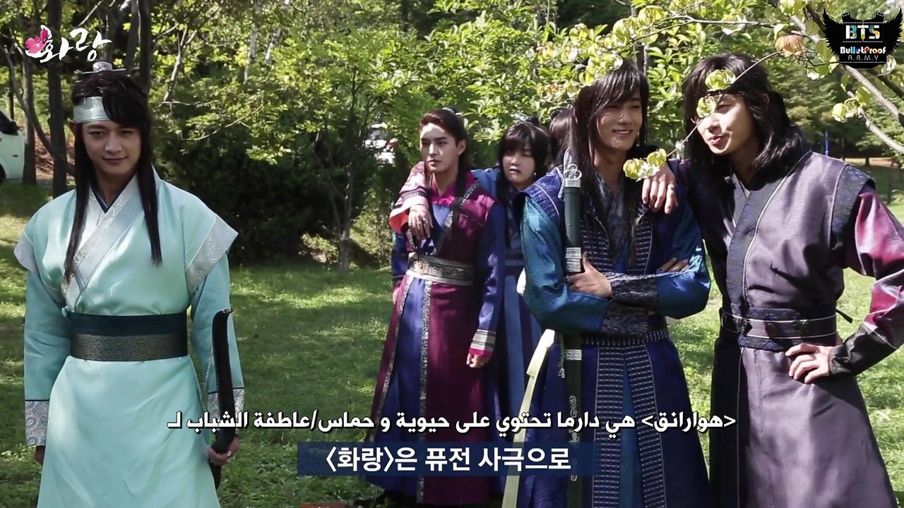 [ARABIC SUB] 161102 Hwarang Poster Photoshoot Venue Making