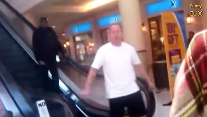 Funny Escalator Fail Compilation 2015 [NEW]