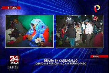 Download Video: Cantagallo: damnificados permanecen en el lugar y se niegan a ser reubicados