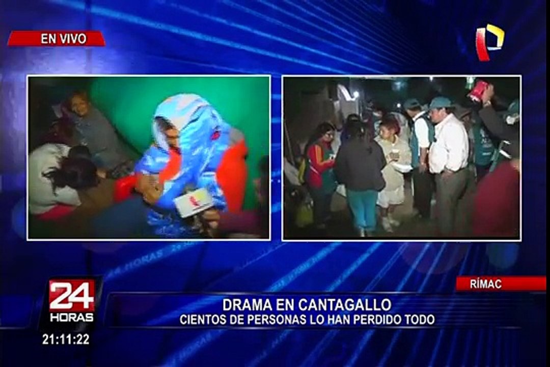 Cantagallo: damnificados permanecen en el lugar y se niegan a ser reubicados