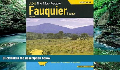 Big Deals  Adc the Map People Fauquier County, Virginia Street Atlas  Best Seller Books Most Wanted