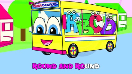 Wheels on the Bus - Kids Kindergarten Song, Nursery Rhyme for Babies & Toddler Learning