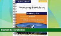 Big Deals  The Thomas Guide Monterey Bay Metro Street Guide  Best Seller Books Most Wanted