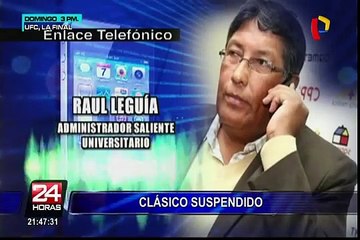 Universitario vs. Alianza: No habrá clásico este domingo, confirmó la ADFP