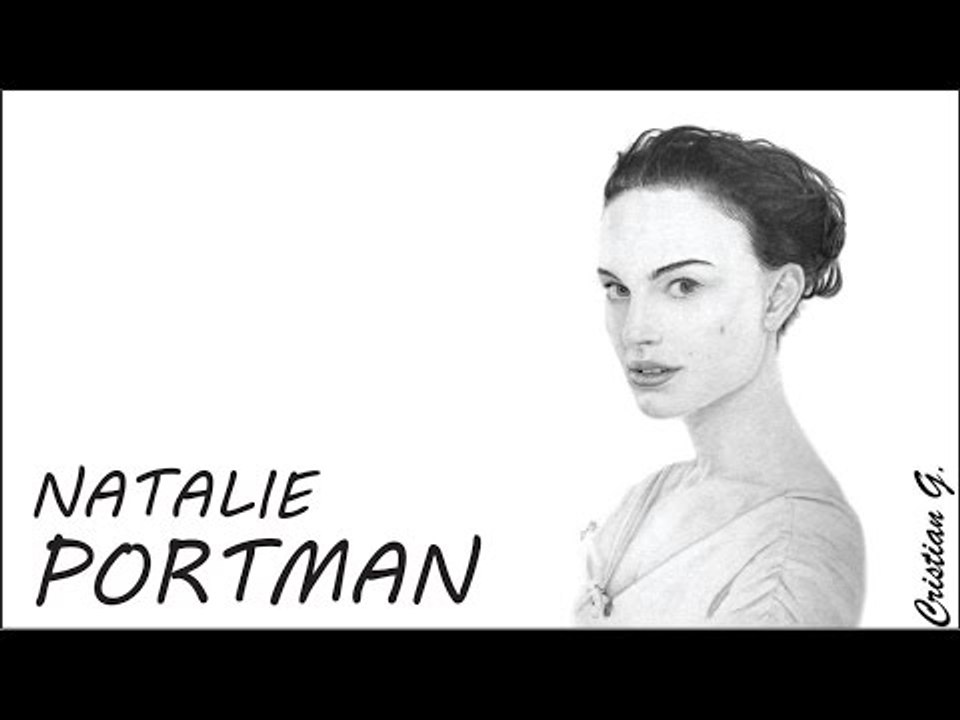 Como dibujar a NATALIE PORTMAN