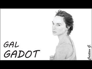 Como dibujar a GAL GADOT / MUJER MARAVILLA