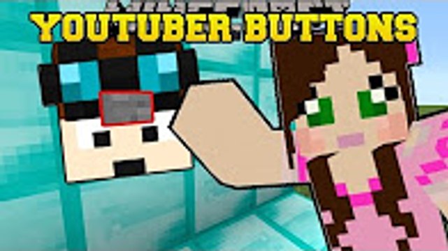 PopularMMOs Minecraft - FIND THE YOUTUBER'S BUTTONS! (DANTDM, SKYDOESMINECRAFT, & MORE!)
