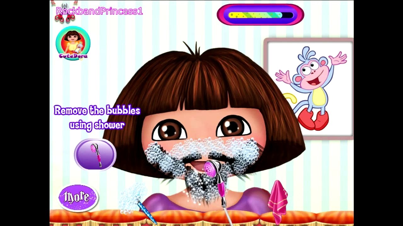 Babie Girls Video - Dora The Explorer Hair - Games For Kids
