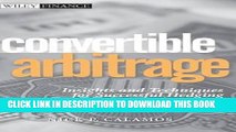 [Free Read] Convertible Arbitrage: Insights and Techniques for Successful Hedging Free Online