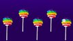 The Finger Family Rainbow Ruffle Lollipop Cake Pop Family Nursery Rhyme Daddy Finger Songs