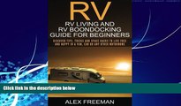 Books to Read  RV: RV Living and RV Boondocking Guide for Beginners: Discover Tips, Tricks And