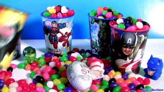 Disney Jelly Beans Surprise Jelly Belly The Flash Batman Captain America Hulk Superman part1