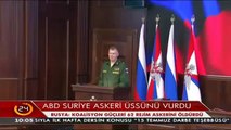 ABD, Suriye askeri üssünü vurdu