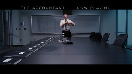 The Accountant - Now Playing TV Spot 1 [HD]