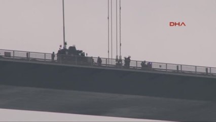 15 Temmuz Şehitler Köprüsünde Tabancalı Intihar Girişimi