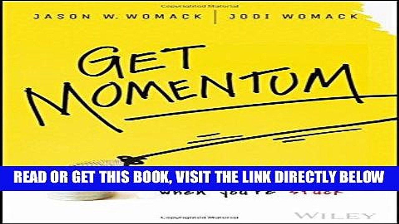 [DOWNLOAD] PDF Get Momentum: How to Start When You re Stuck New BEST SELLER