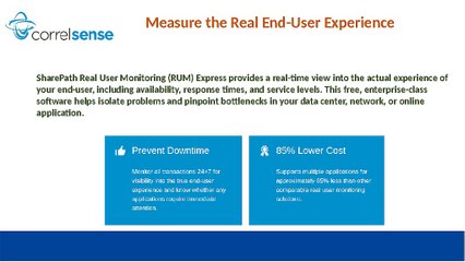 SharePath RUM Express_Real-User-Monitoring