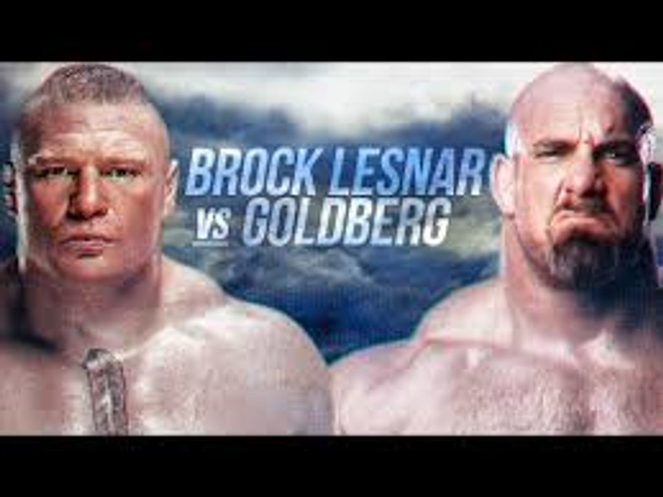 Brock Lesnar Vs GoldBerg 2016 Survivor series 2016 FULL MATCH 20 November