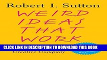 [PDF] FREE Weird Ideas That Work: How to Build a Creative Company [Download] Online