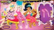 Princess Slumber Party Funny Faces | Disney princesses - Cinderella, Elsa and Jasmine