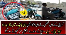 This Genius Pakistani Guy Put V8 Engine In Motor Bike