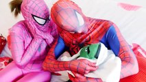 SPIDERMAN HURTS VS SPIDERGIRL !! Spiderman vs Joker FREAK SUPER HURTS