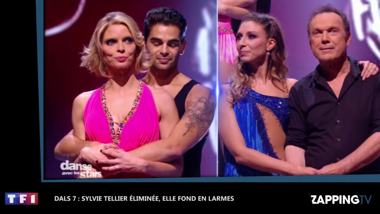 DALS 7 : Sylvie Tellier éliminée face à Julien Lepers, elle fond en larmes (Vidéo)