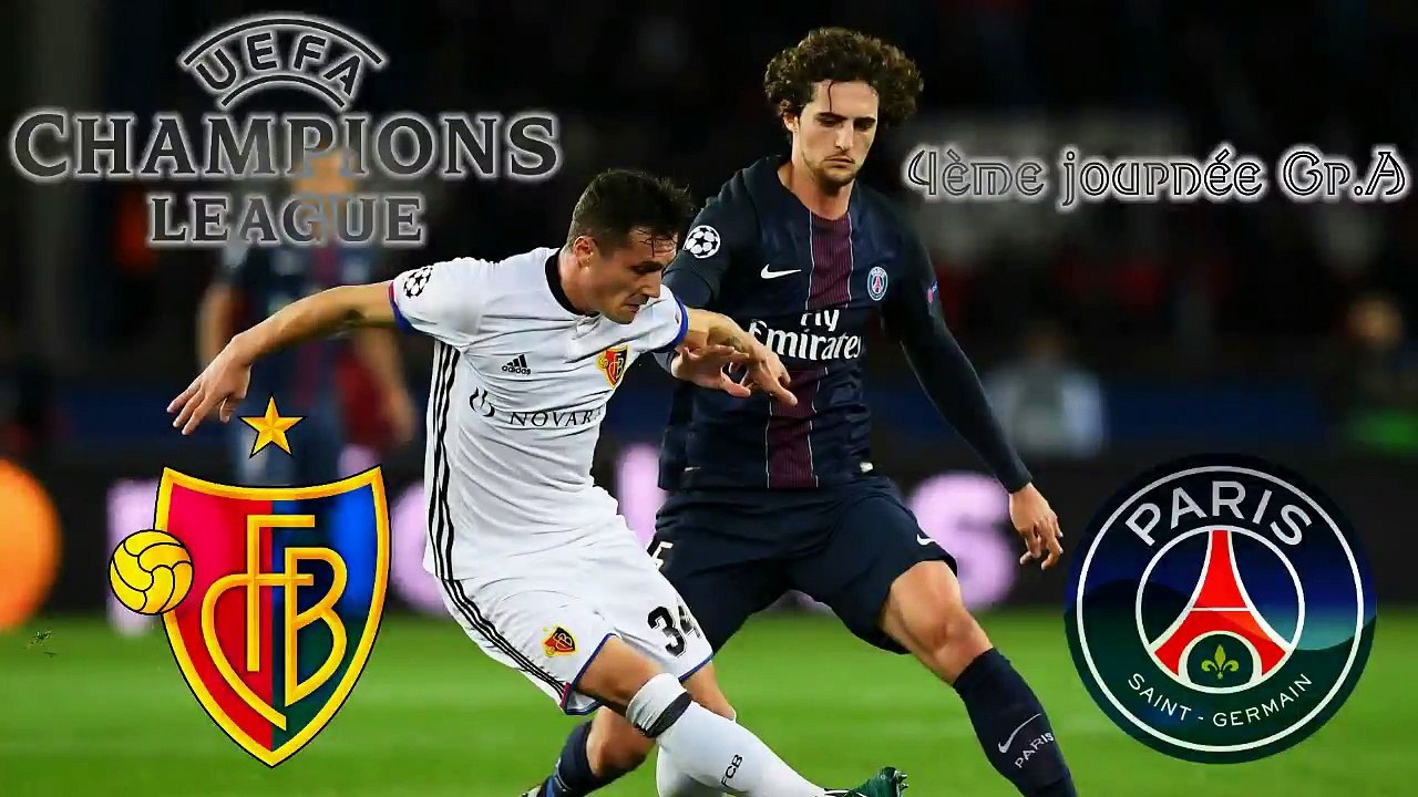 Bâle-PSG (1-2) LDC 2016 Gr.A