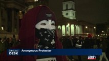 U.K. Anonymous March : mass arrests after thousands of protesters attended mask march