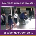 A veces lo unico que necesitas es creer en ti