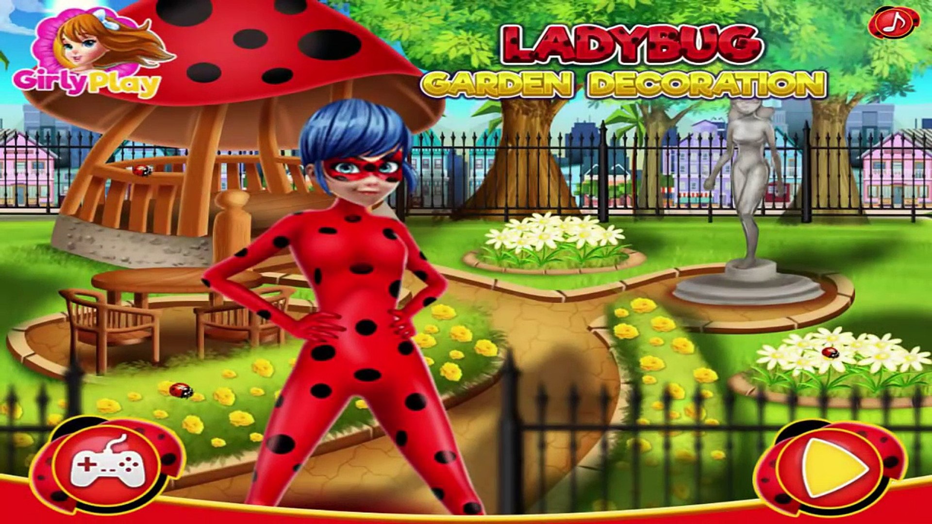 Ladybug Garden Decoration - Miraculous Ladybug