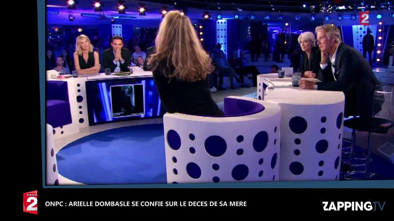 ONPC : Arielle Dombasle se confie sur le décès de ma mère, "Je vais vivre la vie de ma mère" (Vidéo)