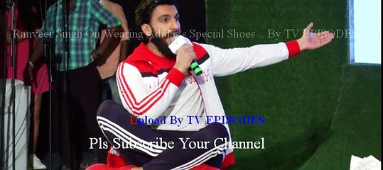 Ranveer Singh On Wearing Adidas's Special Shoes In Befikre Movie