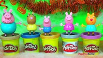 Play Doh Peppa Pig Halloween Costumes with Friends and Family get ready to trick and treat!