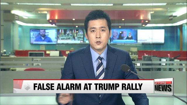 Donald Trump rushed off stage by Secret Service at campaign rally in Nevada