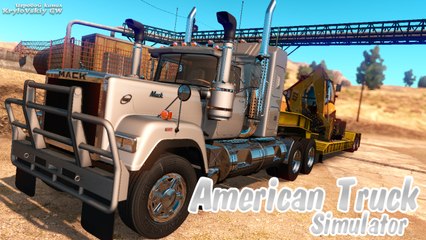 Gameplay ♦ American Truck Simulator ♦ Mack Super-Liner ♦ Barstow - Santa Cruz