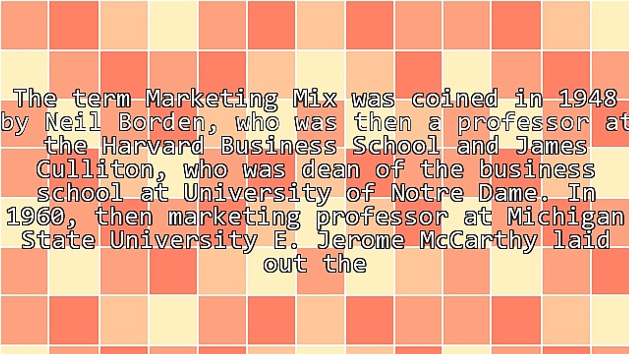 Marketing Mix Remix: 4 Ps For the 21st Century