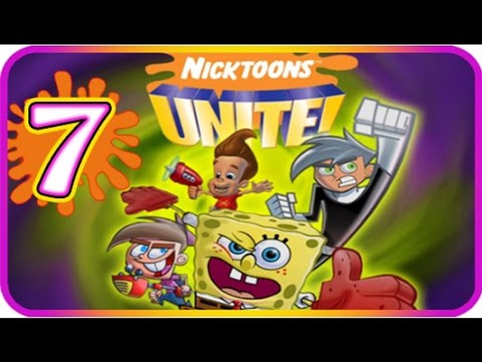 Nicktoons Unite Walkthrough Part 7 (PS2, Gamecube) The Chum Bucket [Boss : Plankton]